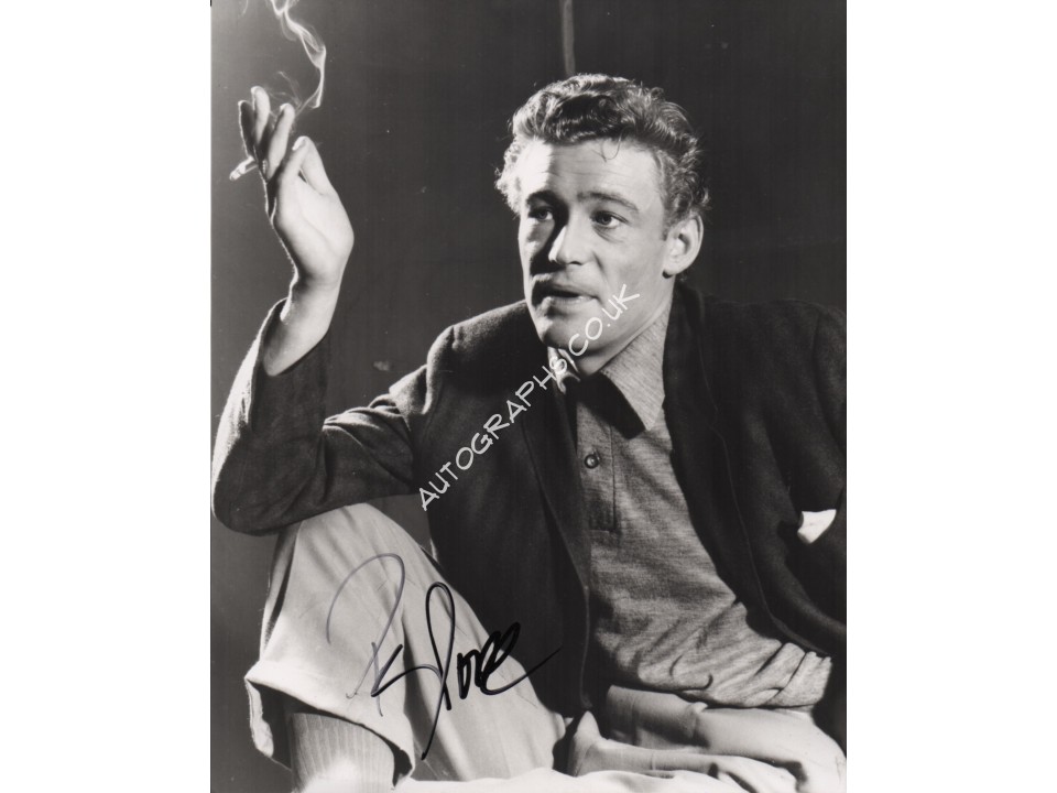 Peter O'Toole signed authentic genuine autograph photo. COA UACC