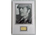 Ian Dury blockheads genuine signed authentic autograph photo display. COA UACC