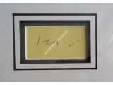 Ian Dury blockheads genuine signed authentic autograph photo display. COA UACC