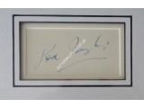 Rod Taylor Time Machine signed authentic genuine signature autograph display. COA UACC