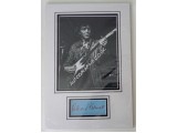 Alexis Korner blues signed authentic genuine signature autograph display. COA UACC Alexis Korner blues signed authentic genuine signature autograph display. COA UACC