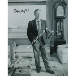 Jeffrey Archer author genuine signed authentic signature photo. COA UACC