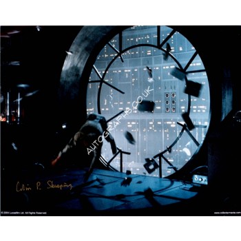Star Wars Colin Skeaping genuine signed authentic signature photo. COA UACC