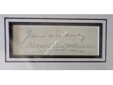 Lord Kitchener Kharthoum signed authentic genuine signature autograph display. COA UACC
