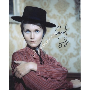 Carol Lynley genuine signed authentic signature photo. COA UACC