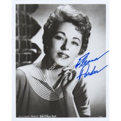 Eleanor Parker Sound of Music genuine signed authentic signature photo. COA UACC