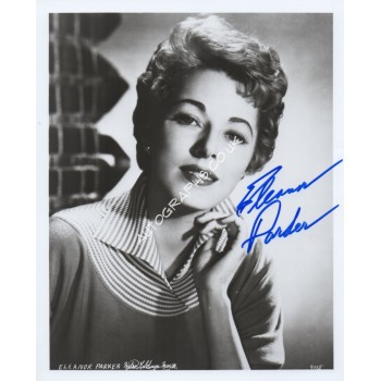 Eleanor Parker Sound of Music genuine signed authentic signature photo. COA UACC