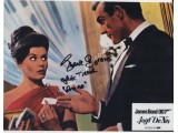 Eunice Gayson James Bond signed authentic signature autograph photo. COA UACC Eunice Gayson James Bond signed authentic signature autograph photo. COA UACC