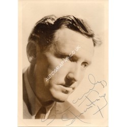 Spencer Tracey authentic signed autograph signature photo. COA UACC