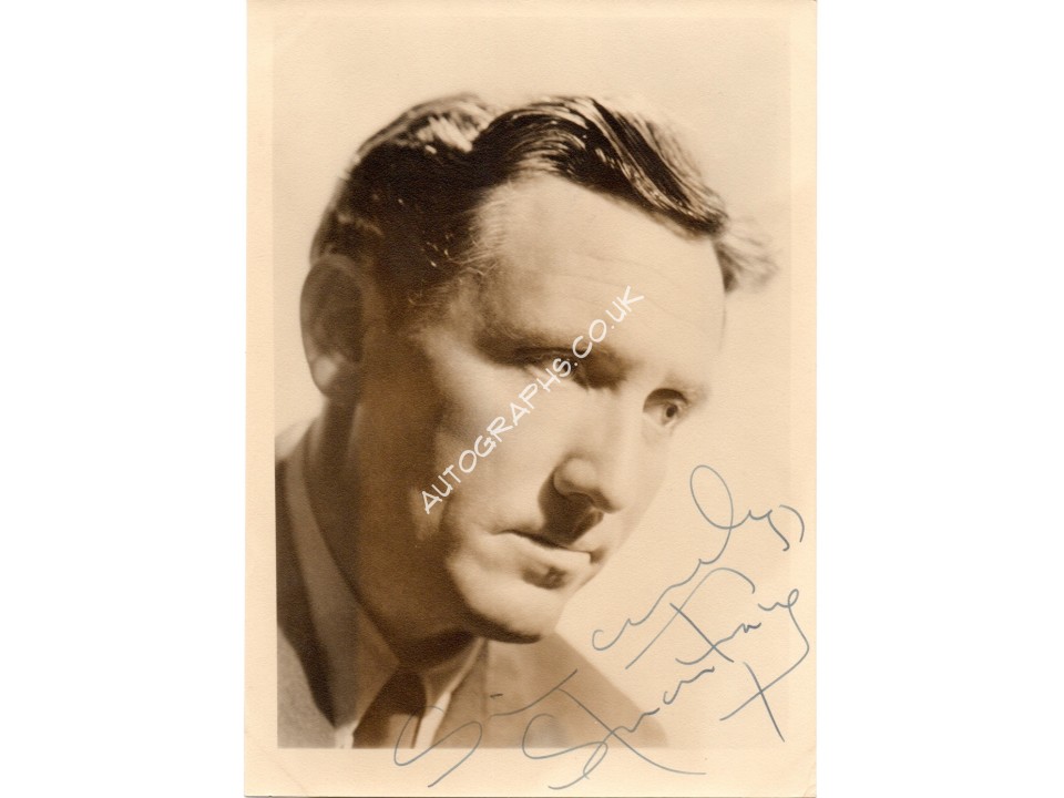 Spencer Tracey authentic signed autograph signature photo. COA UACC Spencer Tracey authentic signed autograph signature photo. COA UACC