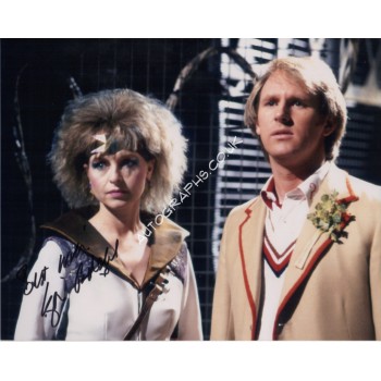 Liza Goddard Doctor Who authentic genuine signed autograph photo. COA UACC