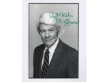 Peter Graves Airplane etc genuine authentic signed autograph photo. COA UACC