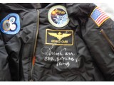 Gerald Jerry Carr Skylab authentic signed Genuine signature flight jacket. COA UACC