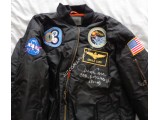 Gerald Jerry Carr Skylab authentic signed Genuine signature flight jacket. COA UACC