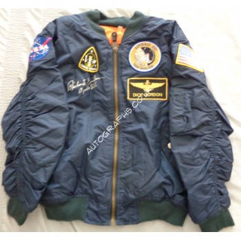 Richard Dick Gordon Apollo 12 authentic signed Genuine signature flight jacket. COA UACC
