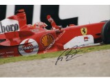 Michael Schumacher authentic signed autograph Ferrari photo 7. COA UACC