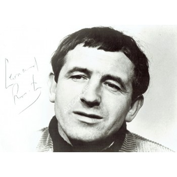 Leonard Rossiter  authentic genuine autograph signed photo. COA UACC