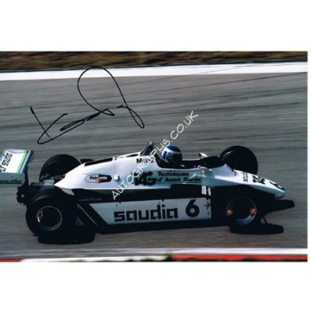 Keke Rosberg genuine original signed autograph photo. COA UACC
