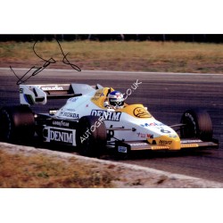 Keke Rosberg original authentic genuine signed autograph photo. COA UACC