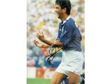 Bebeto original authentic genuine signed photo. COA UACC
