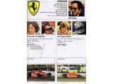 Gilles Villeneuve genuine authentic signed autograph signatures. COA UACC
