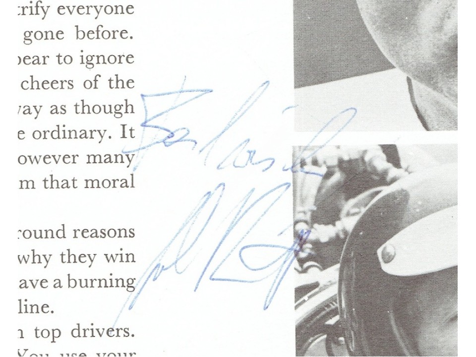 Jochen Rindt authentic genuine signed autograph. COA UACC