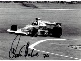 Denny Hulme signed authentic genuine signature. COA UACC