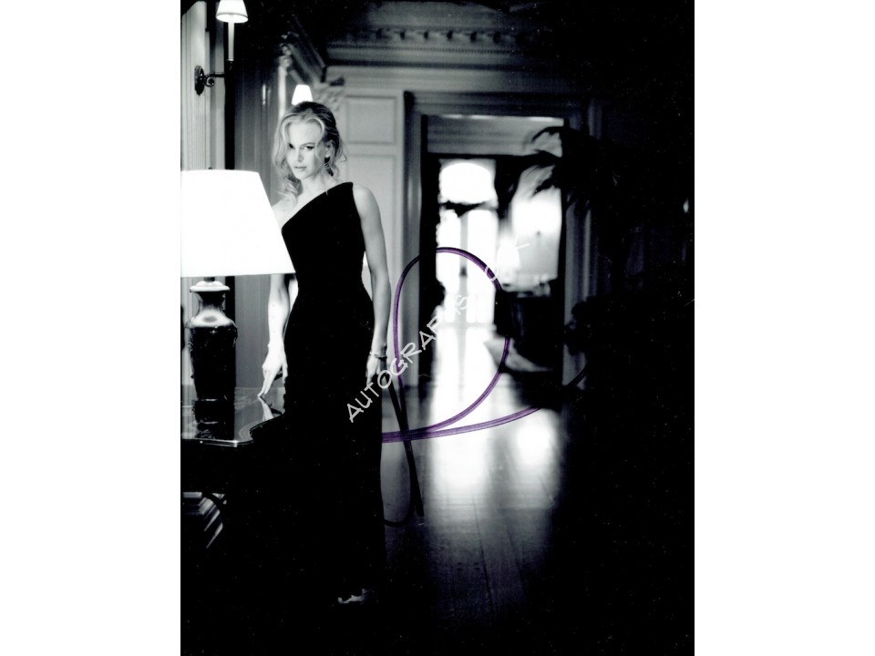 Nicole Kidman signed authentic genuine signature. COA UACC Nicole Kidman signed authentic genuine signature. COA UACC