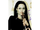 Angelina Jolie signed authentic genuine signature. COA UACC