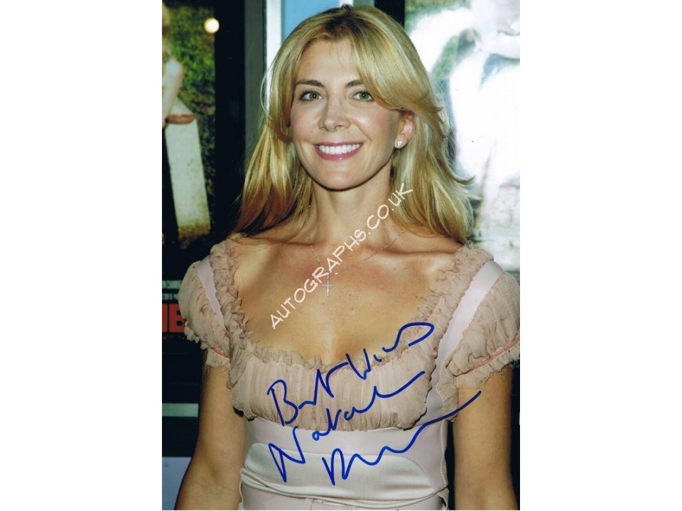 Natasha Richardson signed authentic genuine signature. COA UACC