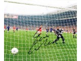Eric Cantona signed authentic genuine signature. COA UACC