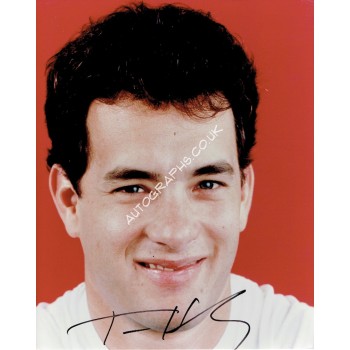 Tom Hanks Signed Photograph. COA UACC