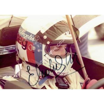 Elio De Angelis  authentic genuine signed autographs photo. COA UACC