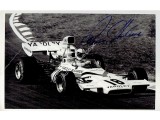 Denny Hulme signed authentic genuine signature photo. COA UACC