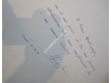 Sergio Pininfarina genuine authentic signed autograph signatures. COA UACC