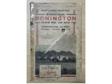Donington 1938 Signed Programme. Nuvolari, Seamon, Lang and others.