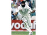 Monty Panesar original authentic genuine signed photo. COA UACC