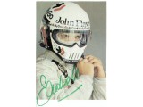 Elio De Angelis original authentic genuine signed photo. COA UACC Elio De Angelis original authentic genuine signed photo. COA UACC
