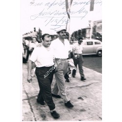 Jose Froilan Gonzalez original authentic genuine signed photo. COA UACC
