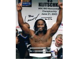Lennox  Lewis original authentic genuine signed photo. COA UACC