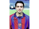 Hernandez Xavi original authentic genuine signed photo. COA UACC