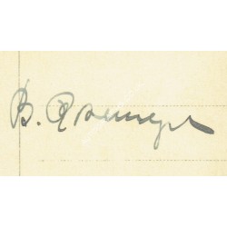 Bernd Rosemeyer genuine authentic signed autograph signatures. COA UACC