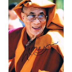 Dalai Lama  authentic genuine signed autographs photo. COA UACC