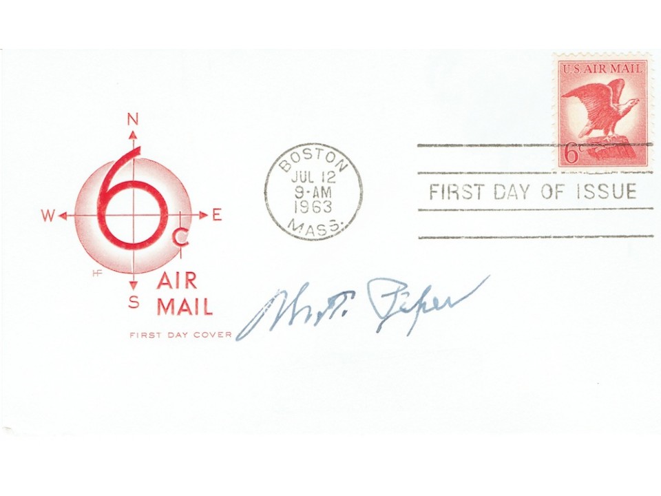 William Piper original authentic genuine signed cover. COA UACC