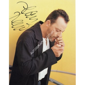 Jean Reno original authentic genuine signed photo. COA UACC