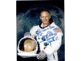 Buzz Aldrin genuine authentic signed autograph signatures photo. COA UACC