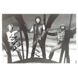 Bee Gees  authentic genuine signed autographs. COA UACC