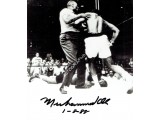 Muhammad Ali Boxing genuine signed authentic autograph signature book cover. COA UACC