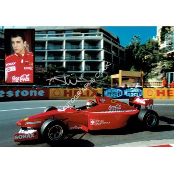 Justin Wilson original authentic genuine signed photo. COA UACC