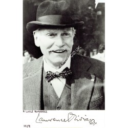 Laurence Olivier  authentic genuine autograph signed photo. COA UACC